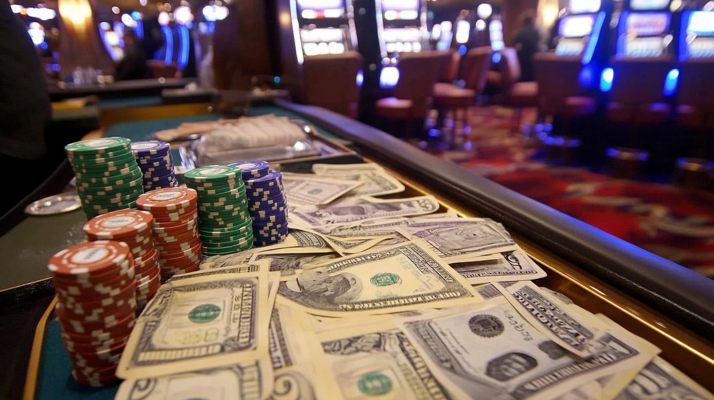 Antarmuka permainan Bigger Bass Bonanza di pantau 4d menampilkan gulungan slot dengan tema perikanan