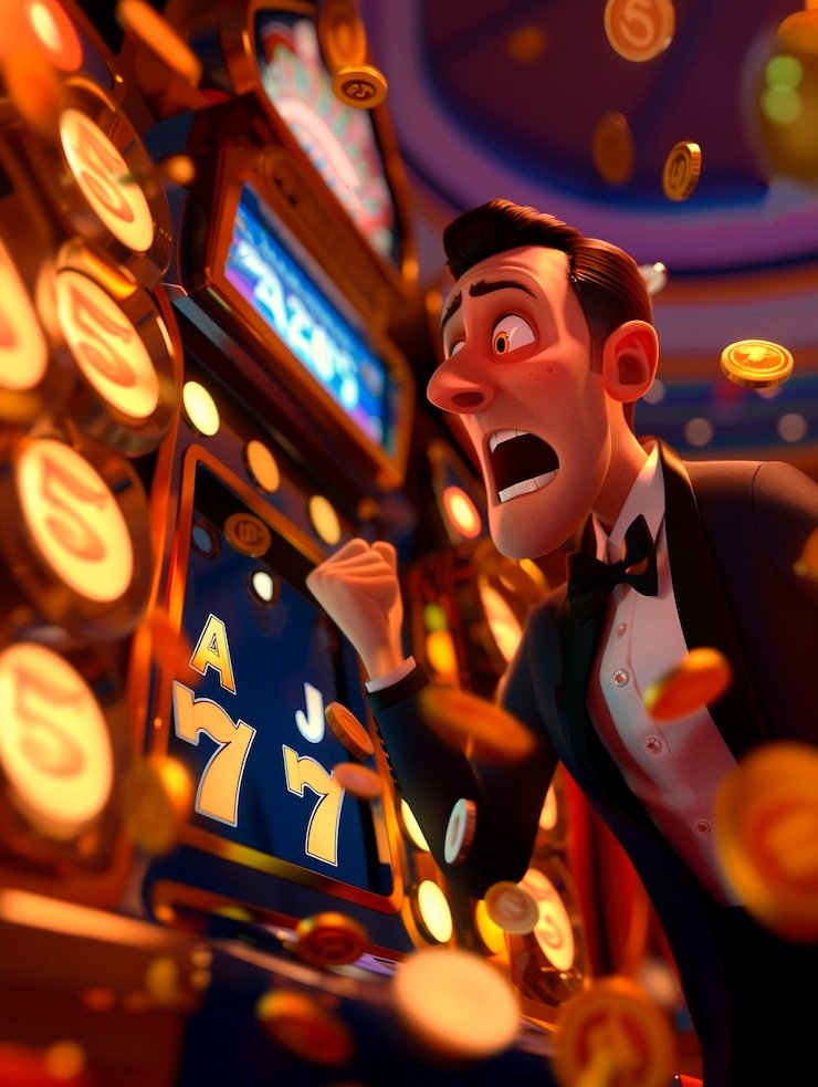 Antarmuka permainan Reactoonz di pantau 4d dengan grid karakter berwarna-warni